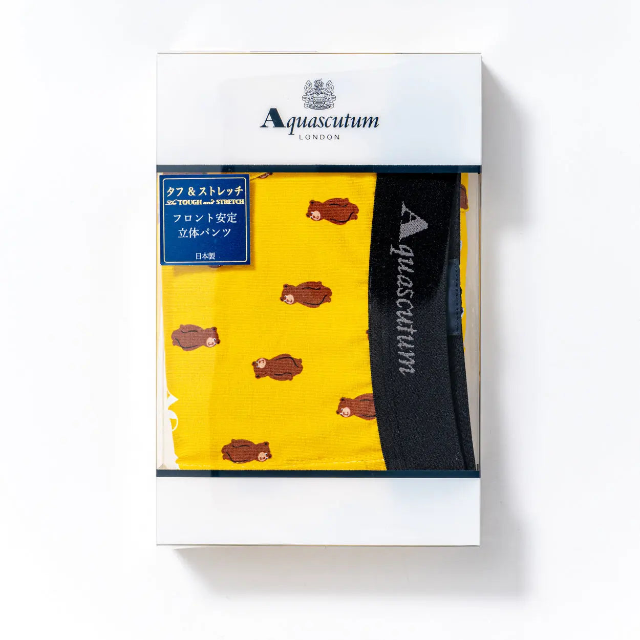 Aquascutum アクアスキュータム ニューライン ボクサー 26SS クマちゃん - パンツ RENOWNINX ONLINE SHOP