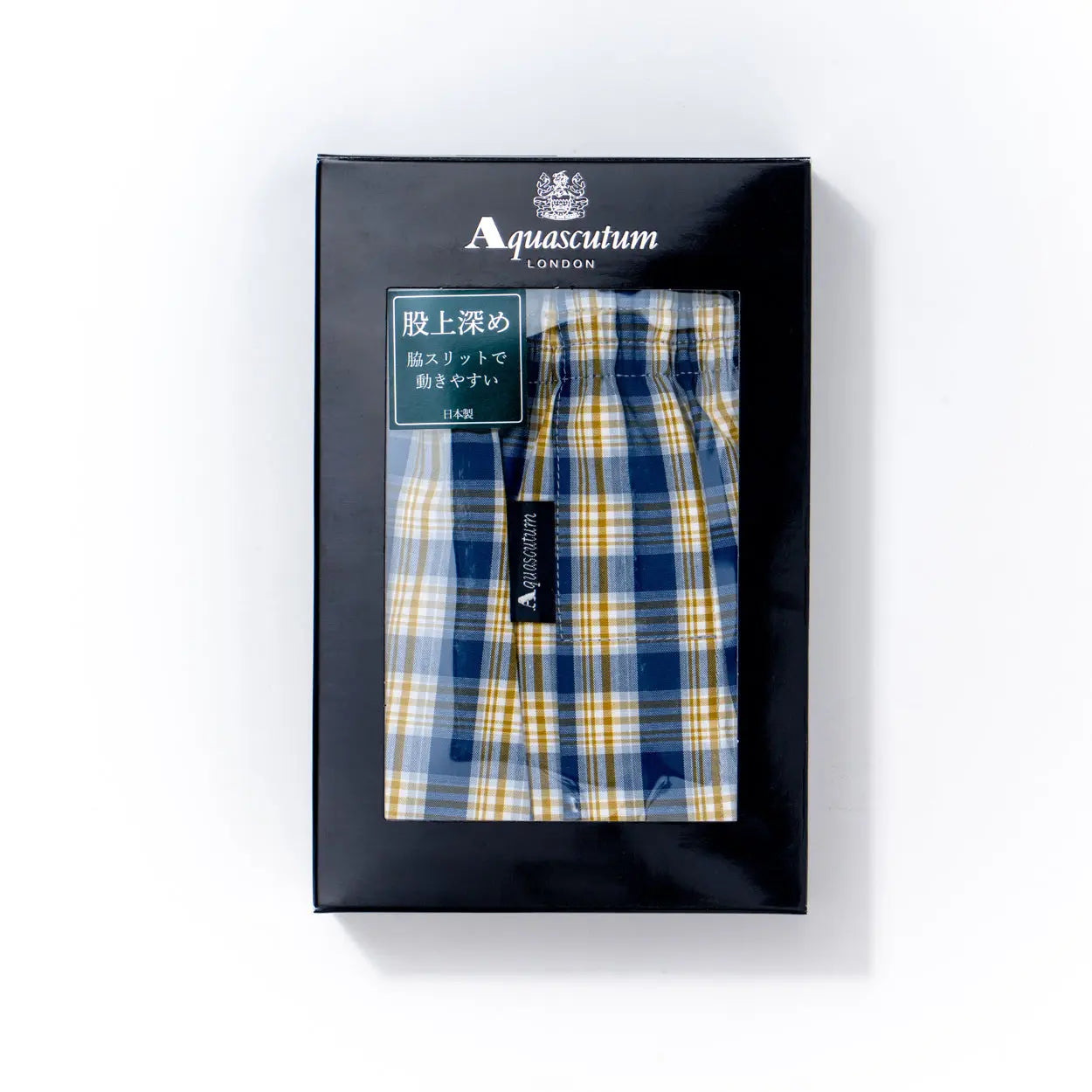 Aquascutum アクアスキュータム 裏打トランクス 26S チェックD - パンツ RENOWNINX ONLINE SHOP