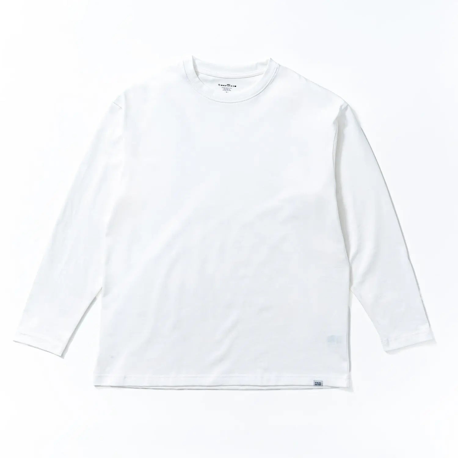 木村メリヤス工場 クルーネック長袖T ピマコットン - トップス RENOWNINX ONLINE SHOP