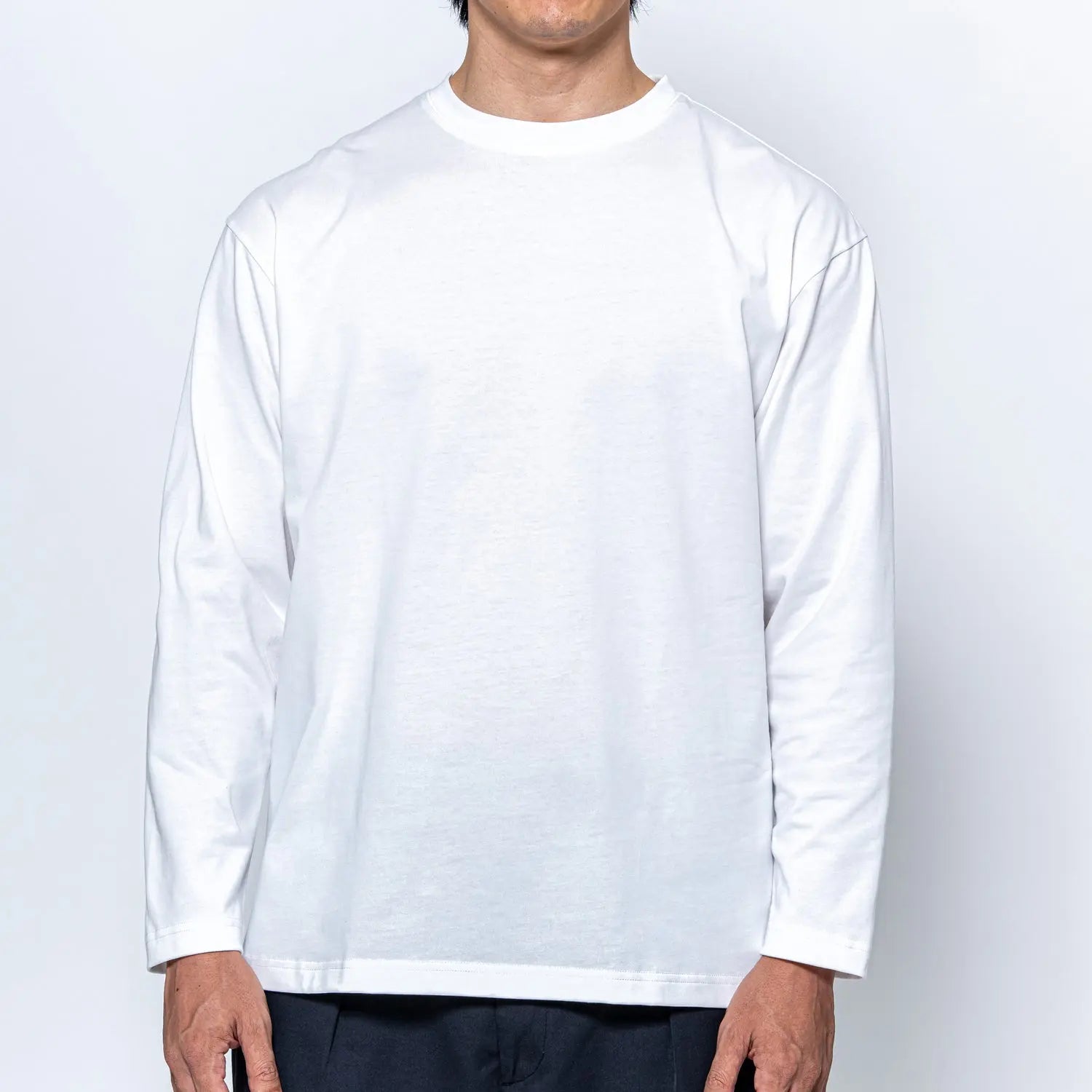木村メリヤス工場 クルーネック長袖T ピマコットン - トップス RENOWNINX ONLINE SHOP