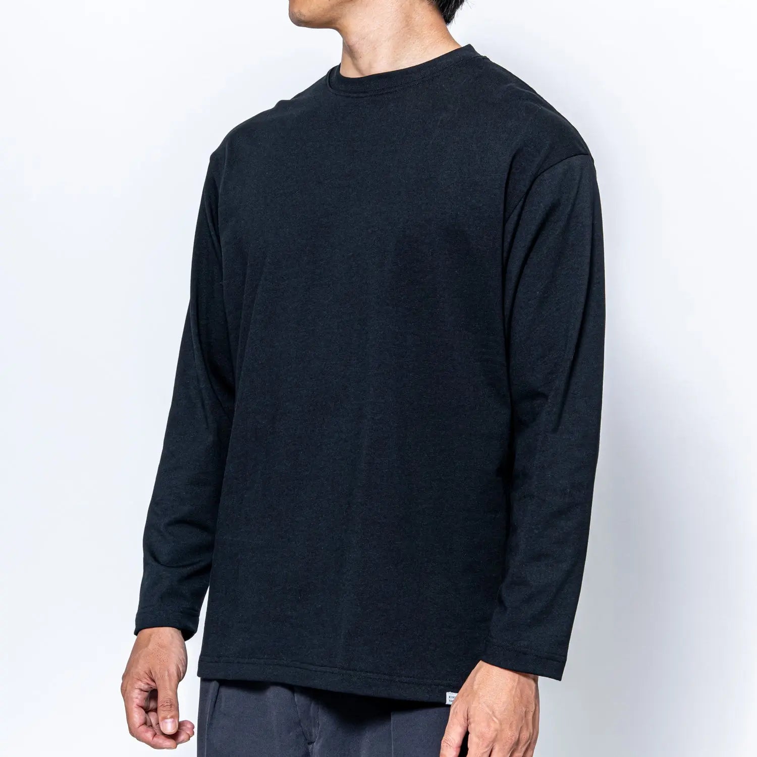 木村メリヤス工場 クルーネック長袖T ピマコットン - トップス RENOWNINX ONLINE SHOP