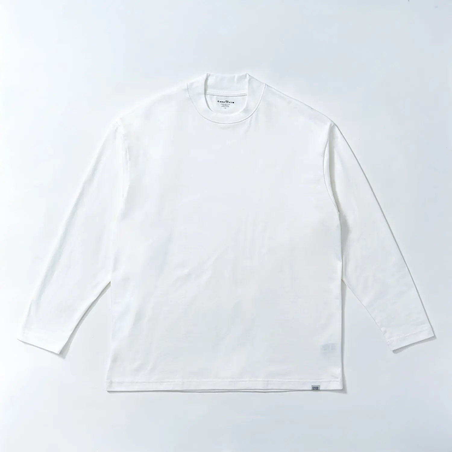 木村メリヤス工場 バックハイネック長袖T ピマコットン - トップス RENOWNINX ONLINE SHOP