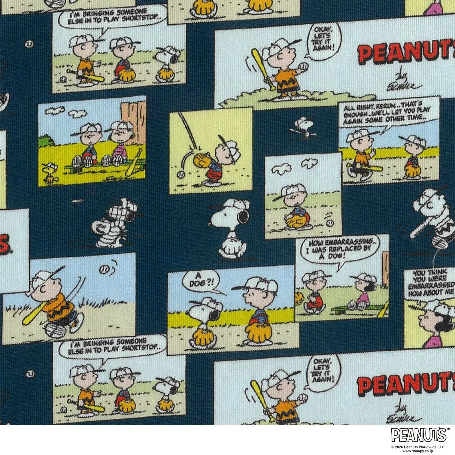 PEANUTS ピーナッツ ボクサー 26AW ベースボールコミックス - パンツ RENOWNINX ONLINE SHOP