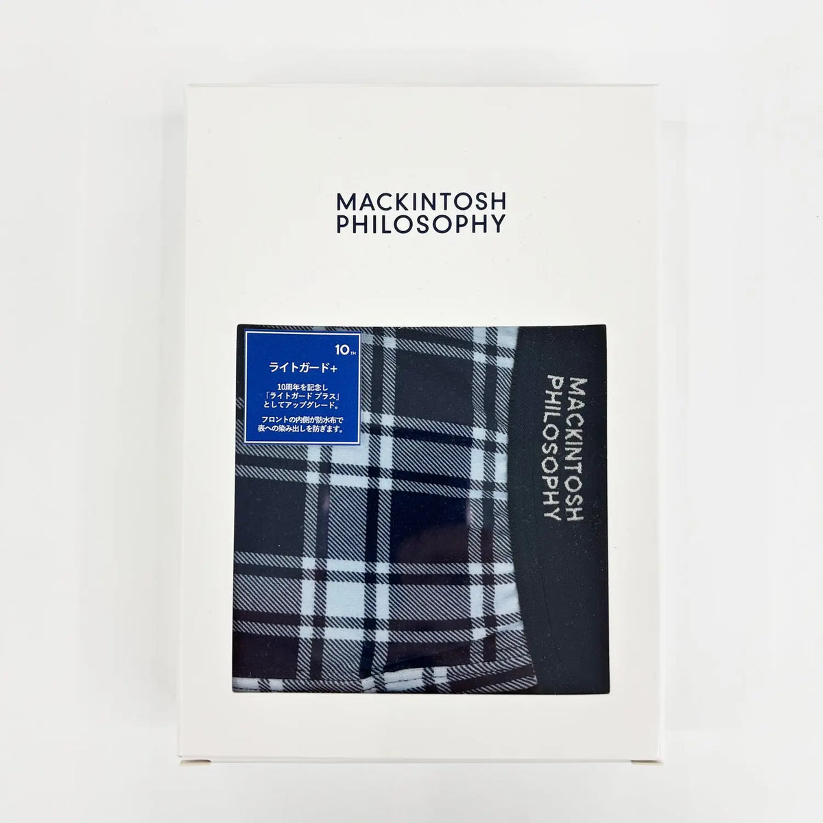 MACKINTOSH PHILOSOPHY マッキントッシュ フィロソフィー ライトガード ボクサー 26AW チェック - パンツ RENOWNINX ONLINE SHOP