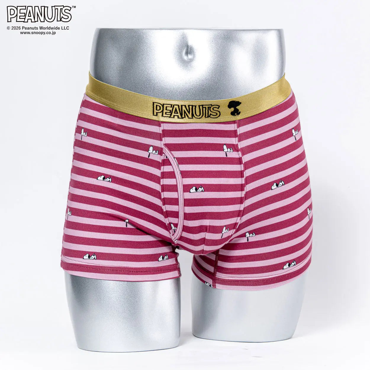 PEANUTS ピーナッツ ボクサー 26S ボーダースヌーピー - パンツ RENOWNINX ONLINE SHOP