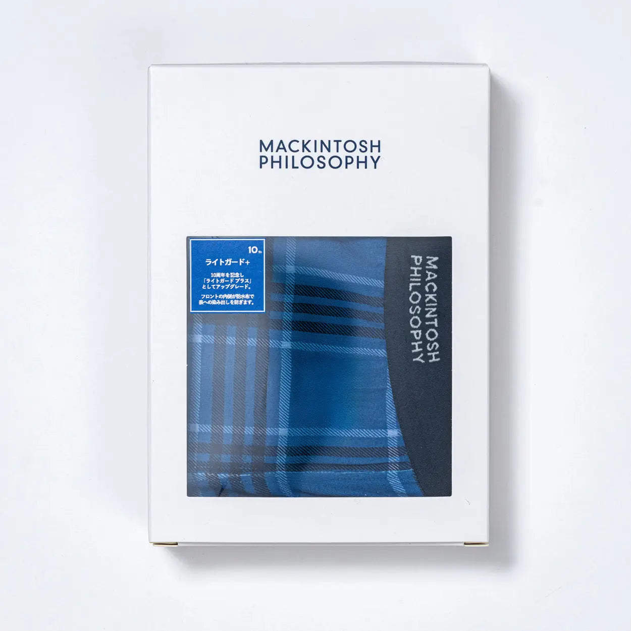 MACKINTOSH PHILOSOPHY マッキントッシュ フィロソフィー ライトガード ボクサー26SS チェック - パンツ RENOWNINX ONLINE SHOP