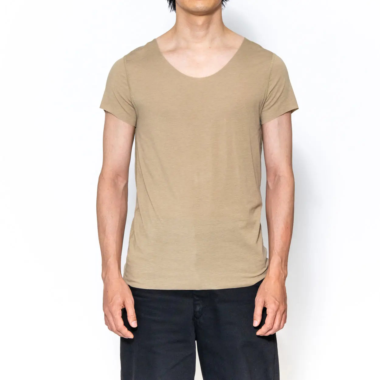 木村メリヤス工場 ボートネック カットオフTシャツ - トップス RENOWNINX ONLINE SHOP