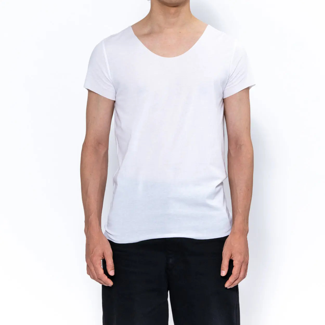 木村メリヤス工場 ボートネック カットオフTシャツ - トップス RENOWNINX ONLINE SHOP