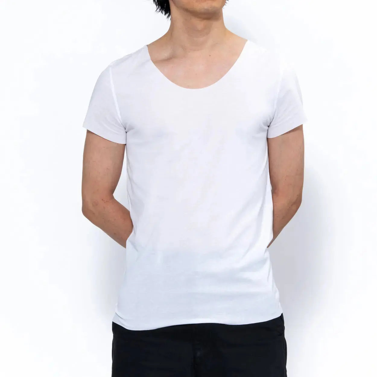 木村メリヤス工場 ボートネックTシャツ シームレスカットインナー - トップス RENOWNINX ONLINE SHOP