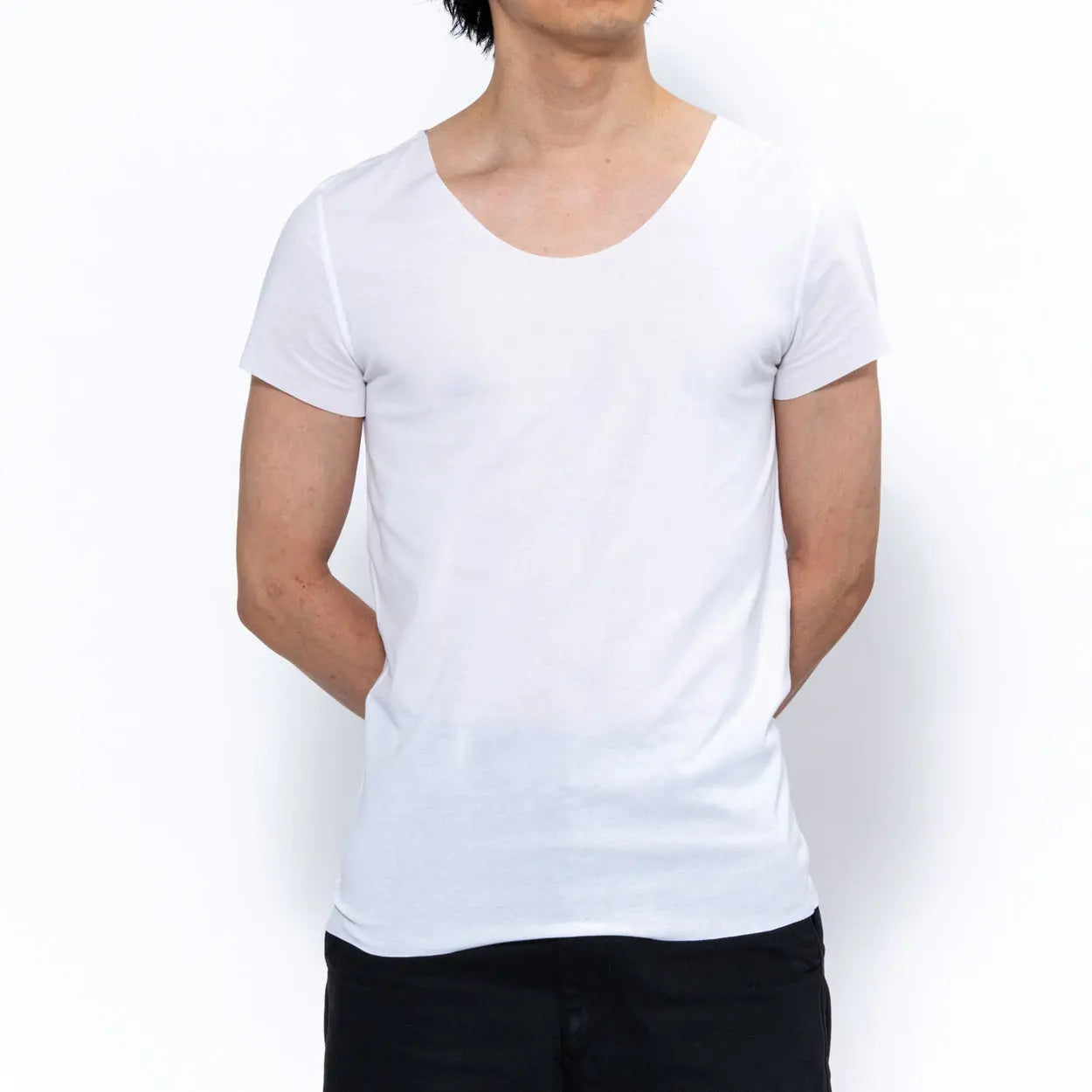 木村メリヤス工場 ボートネック カットオフTシャツ - トップス RENOWNINX ONLINE SHOP