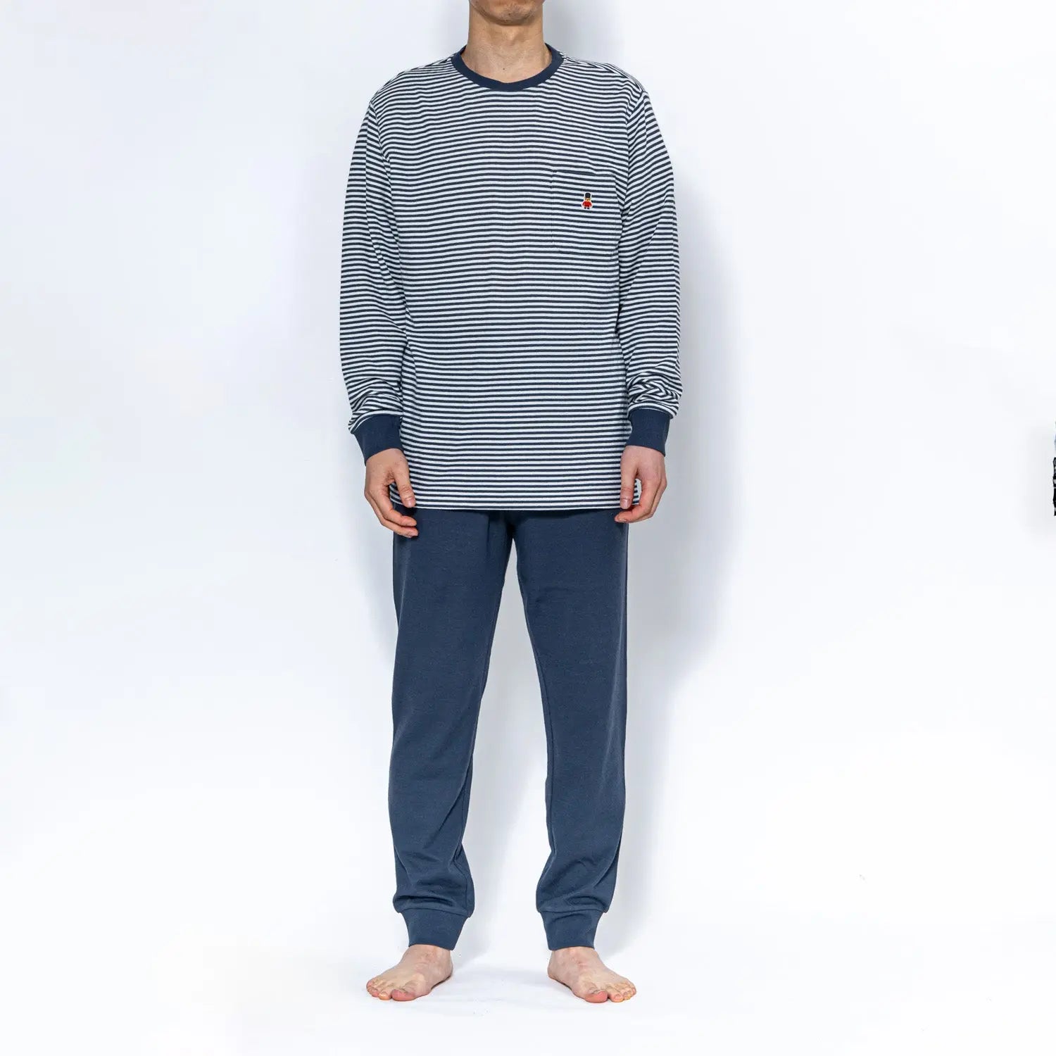 MACKINTOSH PHILOSOPHY マッキントッシュ フィロソフィー パジャマ 接結天竺ボーダー+無地クルー - パジャマ RENOWNINX ONLINE SHOP