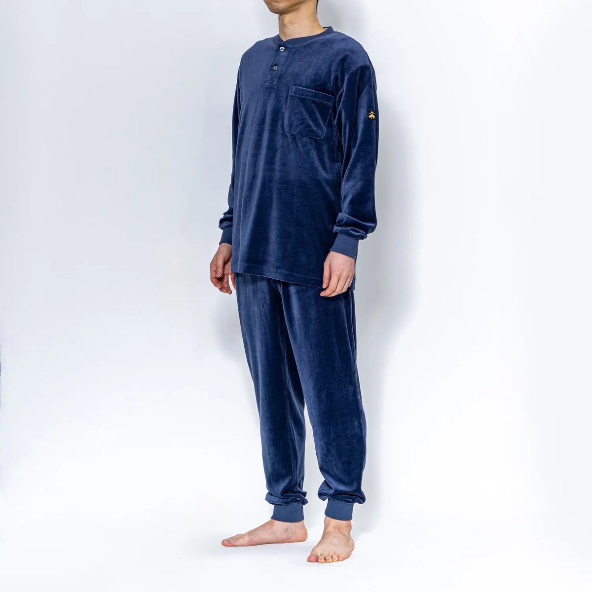 Brooks Brothers ブルックス ブラザーズ パジャマ cotton ベロアヘンリー - パジャマ RENOWNINX ONLINE SHOP