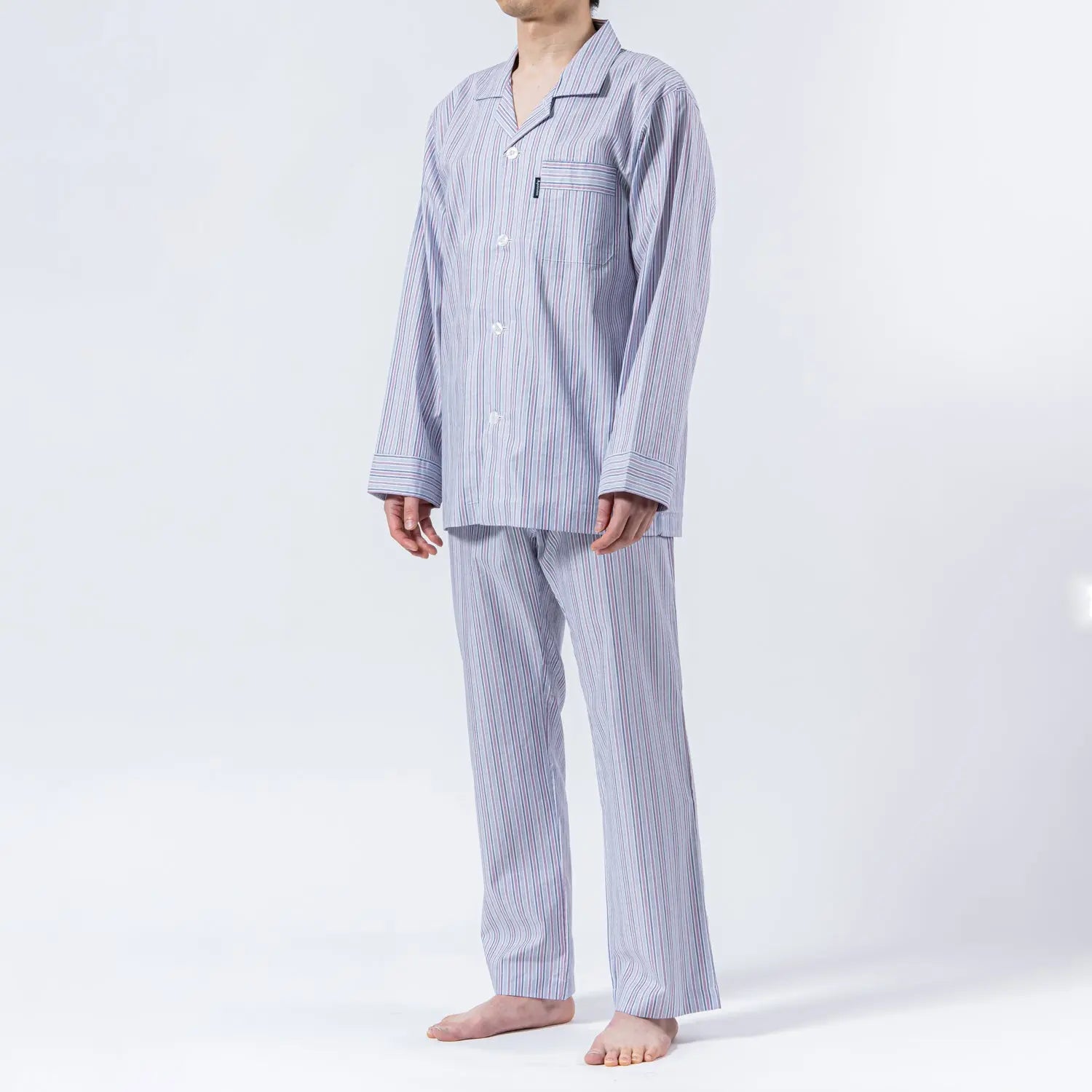 Aquascutum アクアスキュータム パジャマ ローンサテンストライプ - パジャマ RENOWNINX ONLINE SHOP