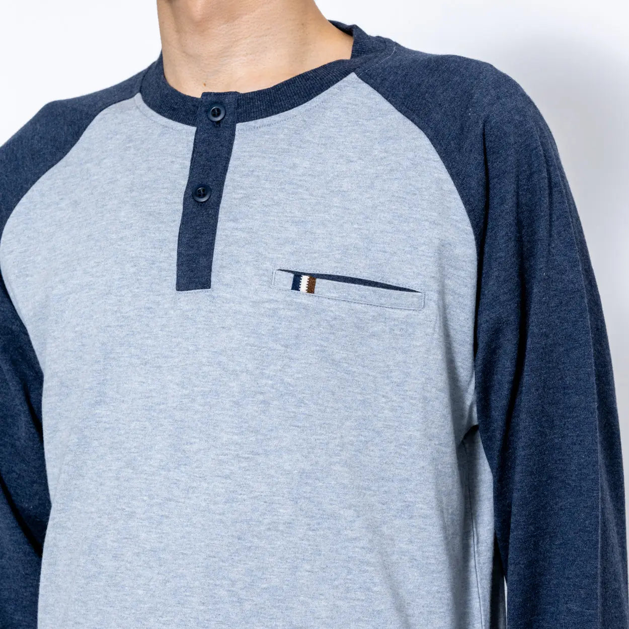 Aquascutum アクアスキュータム トップス 40/2 天竺杢無地ラグラン - パジャマ RENOWNINX ONLINE SHOP