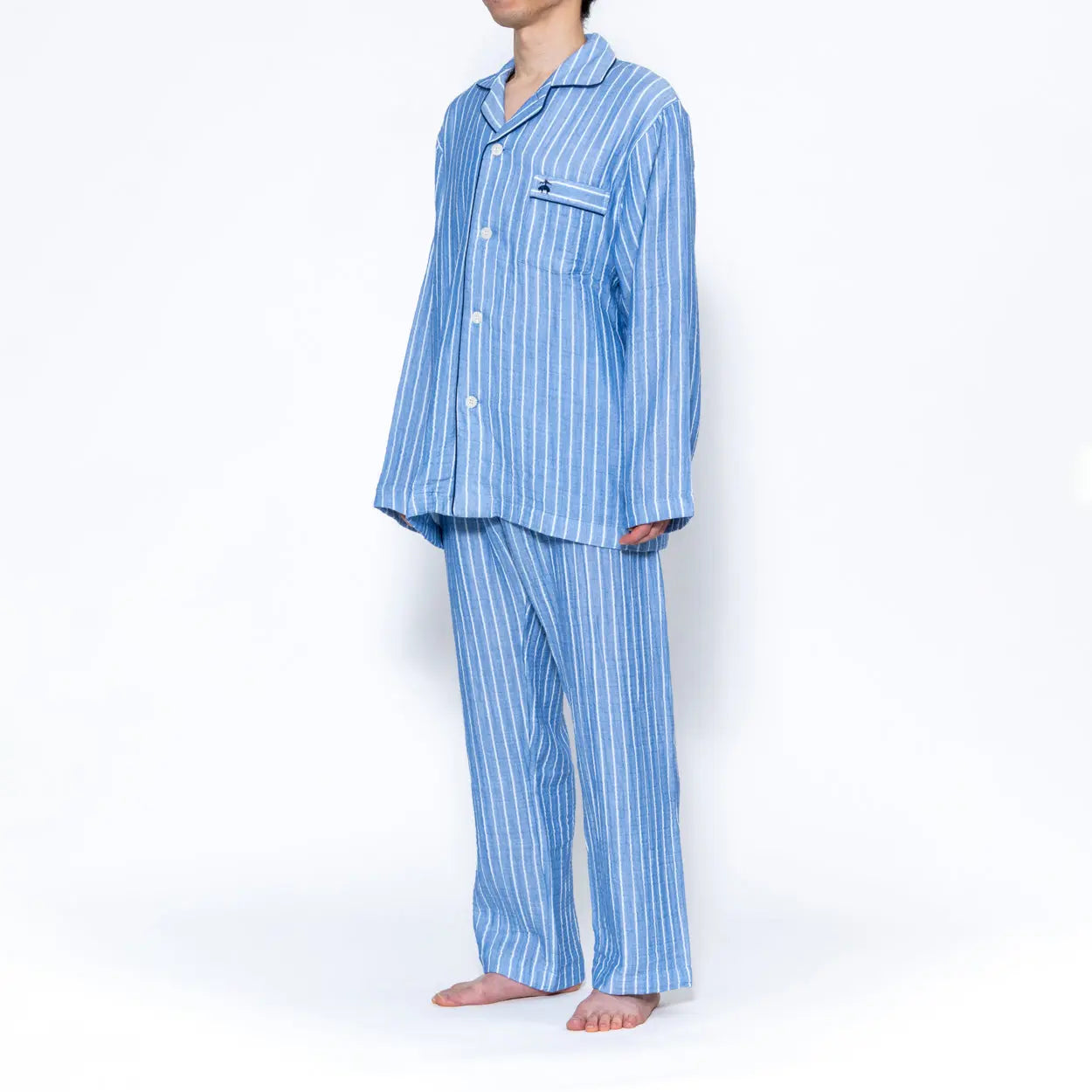 Brooks Brothers ブルックス ブラザーズ パジャマ 無撚糸トリプルガーゼ太ストライプ - パジャマ RENOWNINX ONLINE SHOP