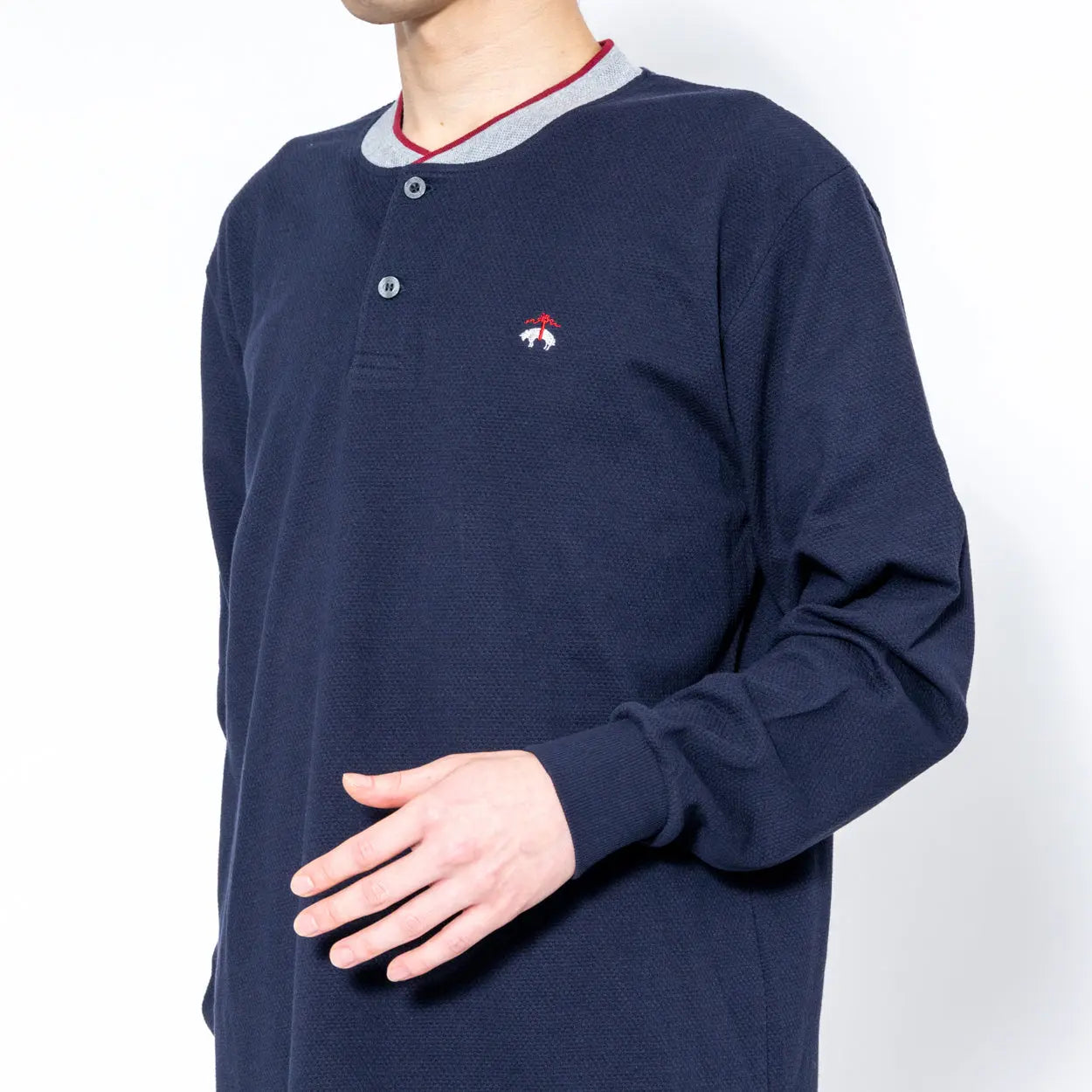 Brooks Brothers ブルックス ブラザーズ パジャマ 変型ワッフル無地ヘンリー - パジャマ RENOWNINX ONLINE SHOP