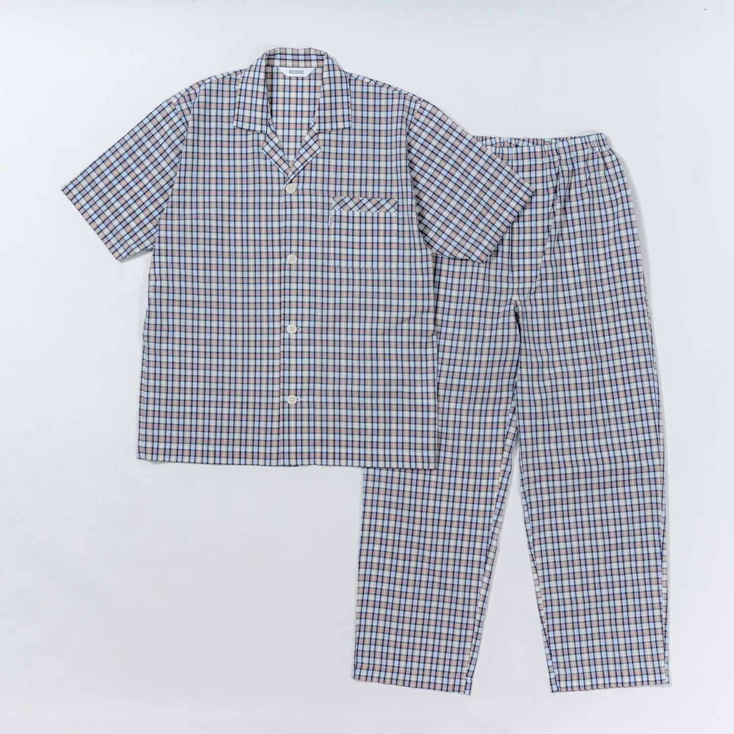 MACKINTOSH PHILOSOPHY マッキントッシュ フィロソフィー パジャマ 50サッカーチェック - パジャマ RENOWNINX ONLINE SHOP