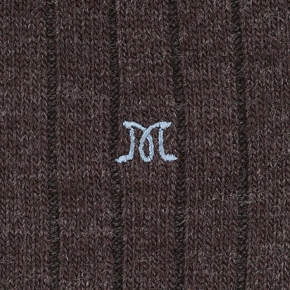 MACKINTOSH LONDON マッキントッシュ ロンドン ソックス ローゲージ ロゴ刺繍 - カジュアルソックス RENOWNINX ONLINE SHOP