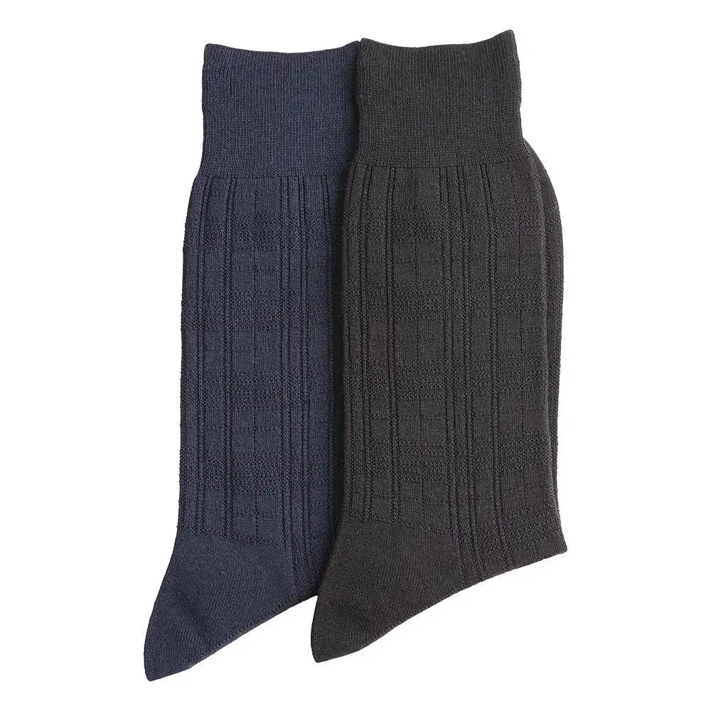 MACKINTOSH LONDON マッキントッシュ ロンドン ソックス 綿麻チェック - ビジネスソックス RENOWNINX ONLINE SHOP