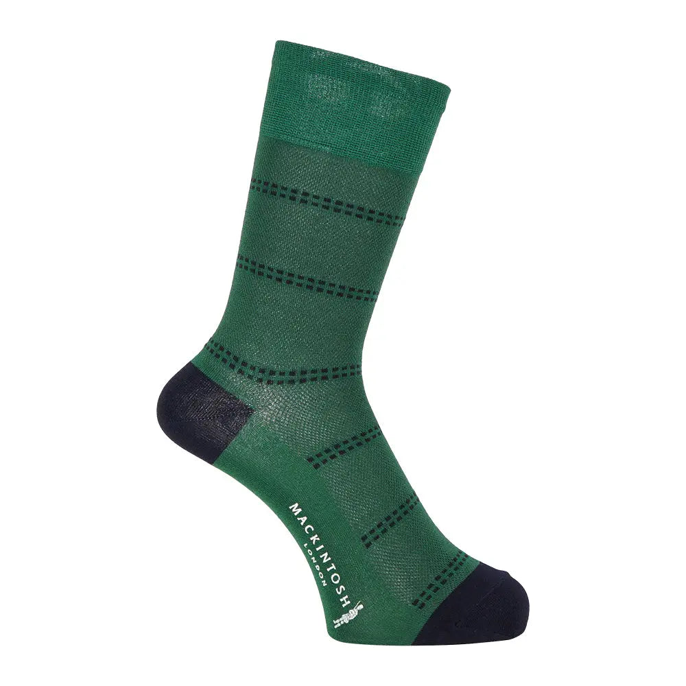 MACKINTOSH LONDON マッキントッシュ ロンドン ソックス メッシュラインボーダー - カジュアルソックス RENOWNINX ONLINE SHOP