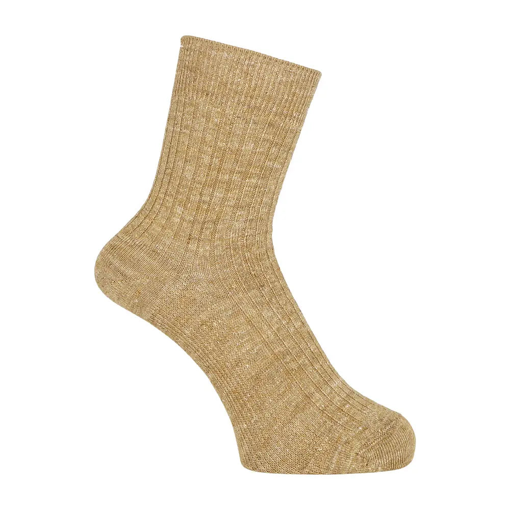 INXファクトリープロジェクト ソックス リネンコットンマルチリブショート - カジュアルソックス RENOWNINX ONLINE SHOP