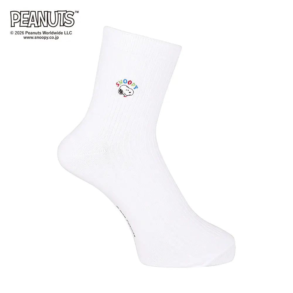 PEANUTS ピーナッツ ソックス 刺繍 ハーフ丈 50294 - カジュアルソックス RENOWNINX ONLINE SHOP