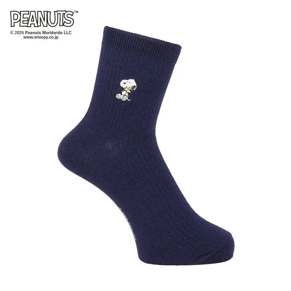 PEANUTS ピーナッツ ソックス 刺繍 ハーフ丈 53267 - カジュアルソックス RENOWNINX ONLINE SHOP