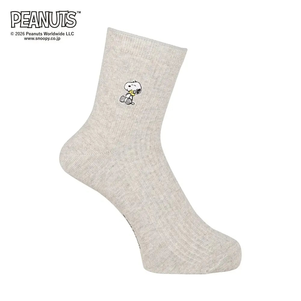 PEANUTS ピーナッツ ソックス 刺繍 ハーフ丈 53267 - カジュアルソックス RENOWNINX ONLINE SHOP
