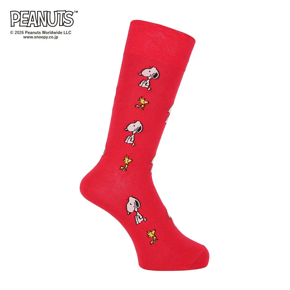 PEANUTS ピーナッツ ソックス 刺繍 モチーフスヌーピー&ウッドストック - カジュアルソックス RENOWNINX ONLINE SHOP