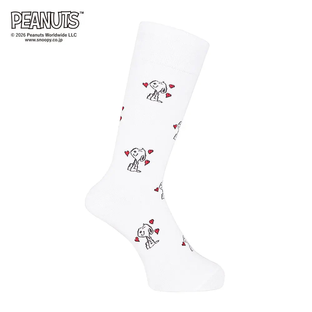 PEANUTS ピーナッツ ソックス 刺繍 モチーフスヌーピーハート - カジュアルソックス RENOWNINX ONLINE SHOP