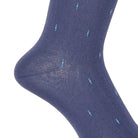 Aquascutum アクアスキュータム ニューライン ソックス ドライストライプドット - ビジネスソックス  RENOWNINX ONLINE SHOP