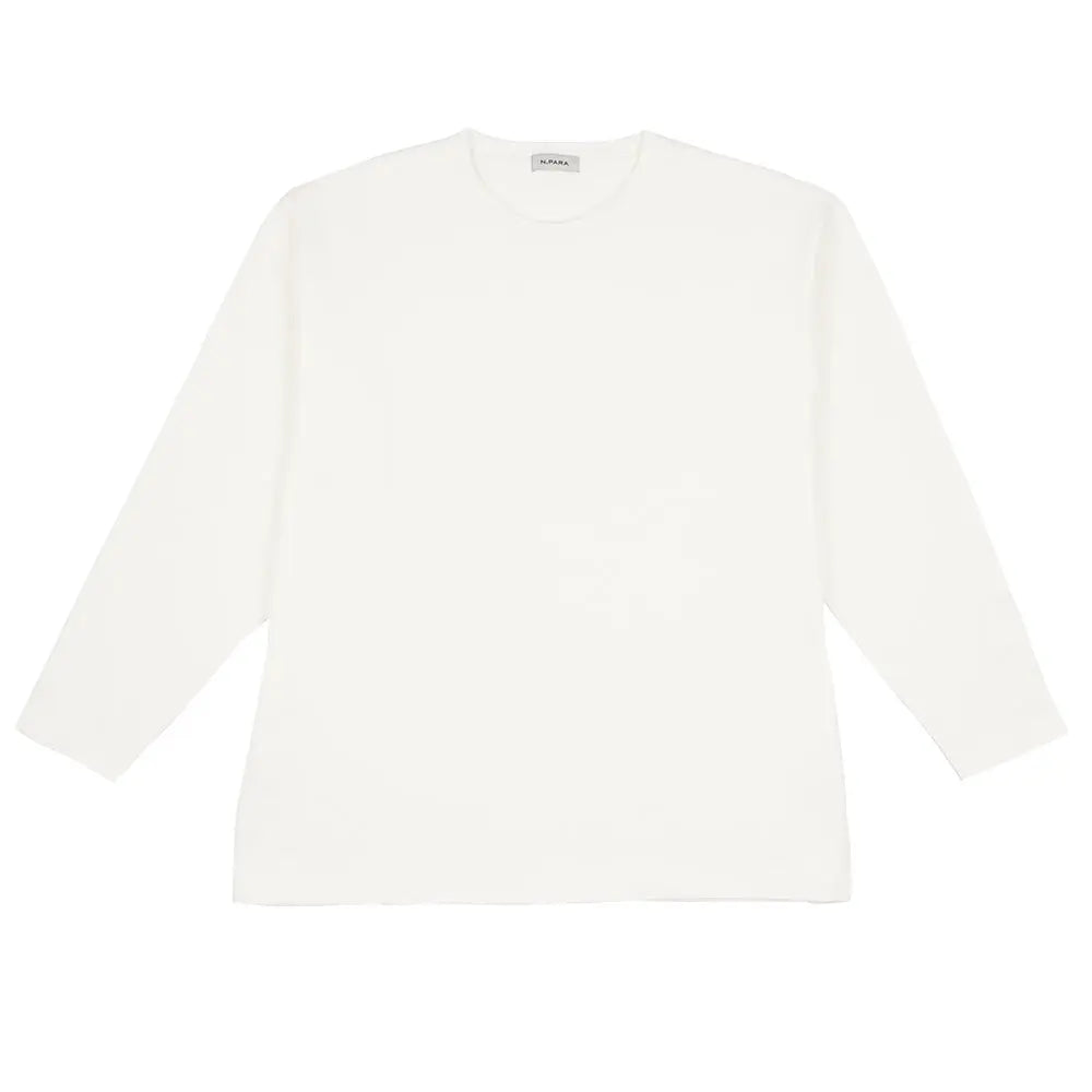 N.PARA エヌ.パラ ダボTシャツ 長袖Tシャツ - トップス White-L RENOWNINX ONLINE SHOP