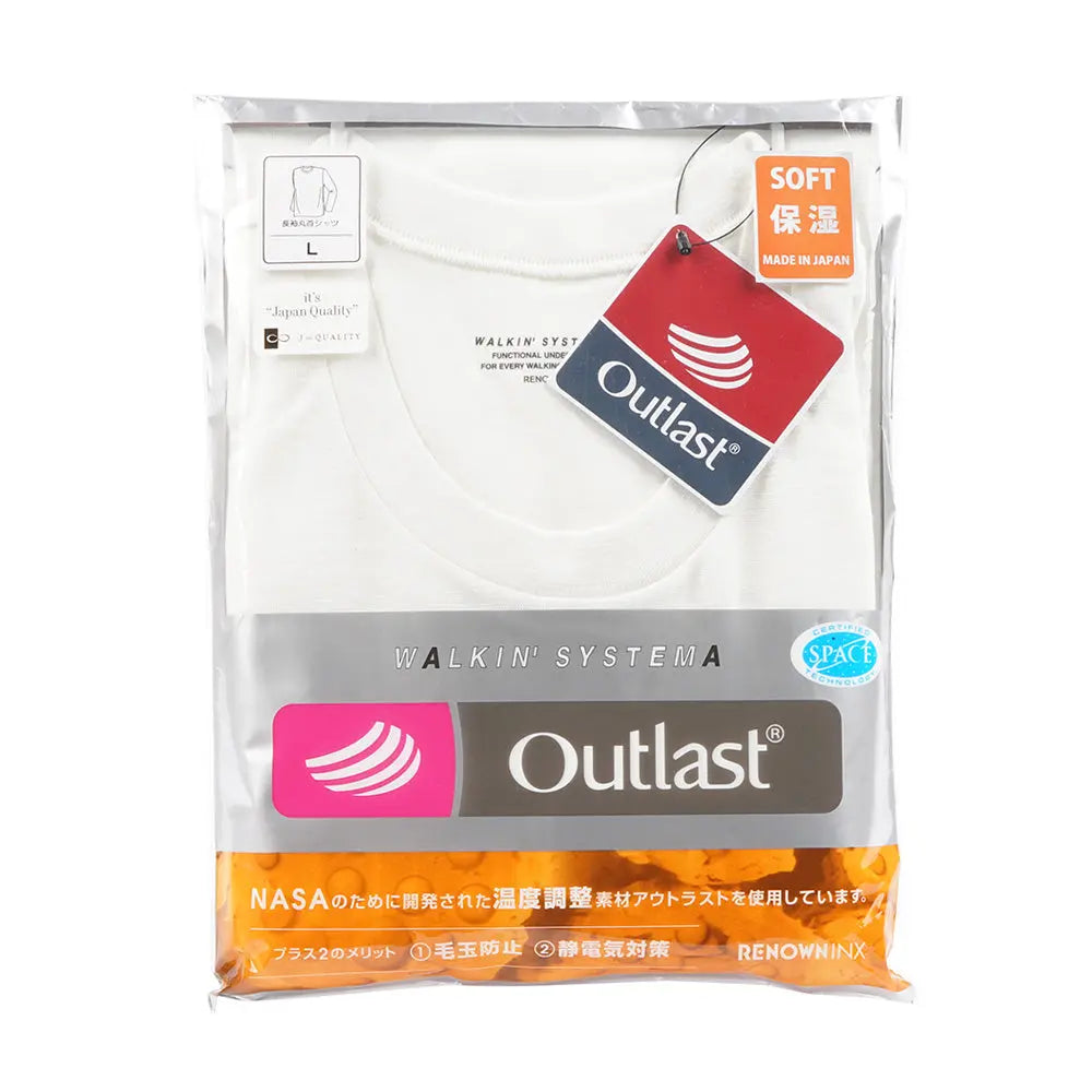 WALKIN'SYSTEMA ウォーキンシステマ  長袖丸首 R-アウトラスト - トップス  RENOWNINX ONLINE SHOP