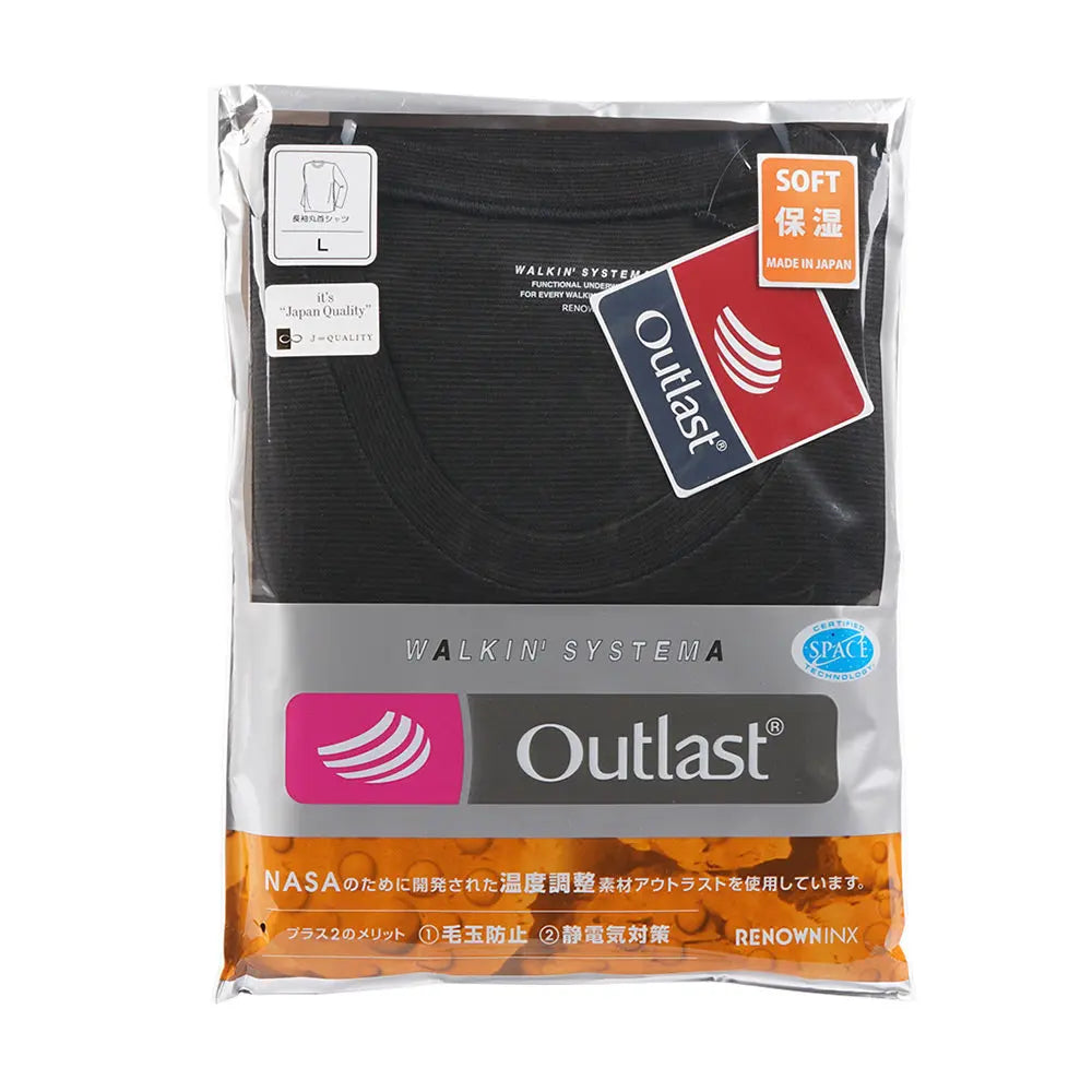 WALKIN'SYSTEMA ウォーキンシステマ  長袖丸首 R-アウトラスト - トップス  RENOWNINX ONLINE SHOP