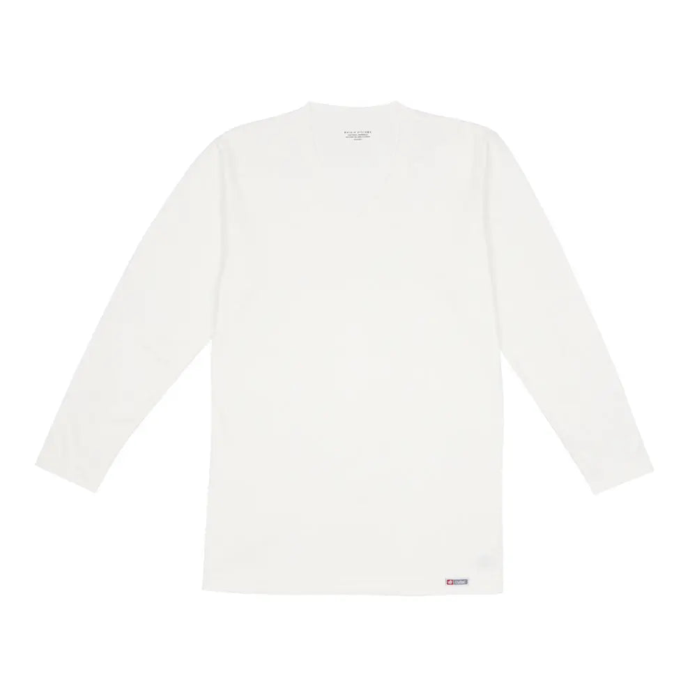 WALKIN'SYSTEMA ウォーキンシステマ  長袖V首 R-アウトラスト - トップス Off White / L RENOWNINX ONLINE SHOP