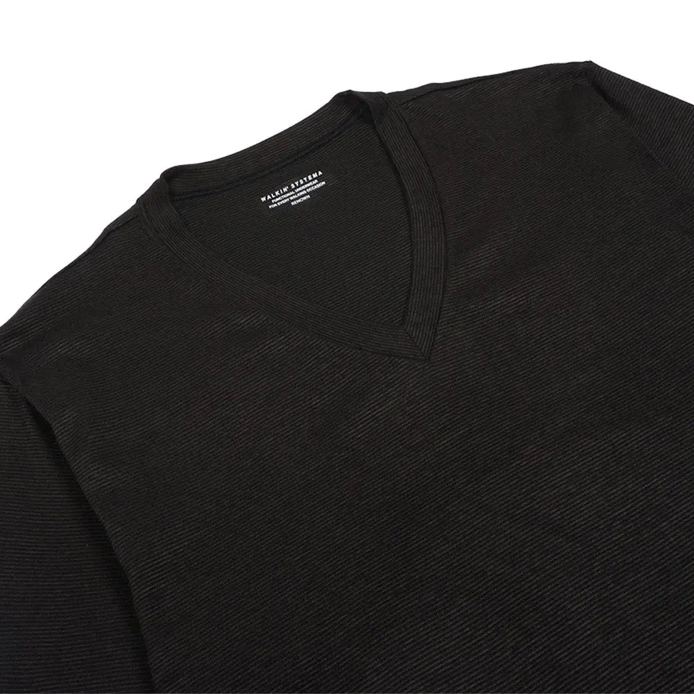 WALKIN'SYSTEMA ウォーキンシステマ  長袖V首 R-アウトラスト - トップス  RENOWNINX ONLINE SHOP
