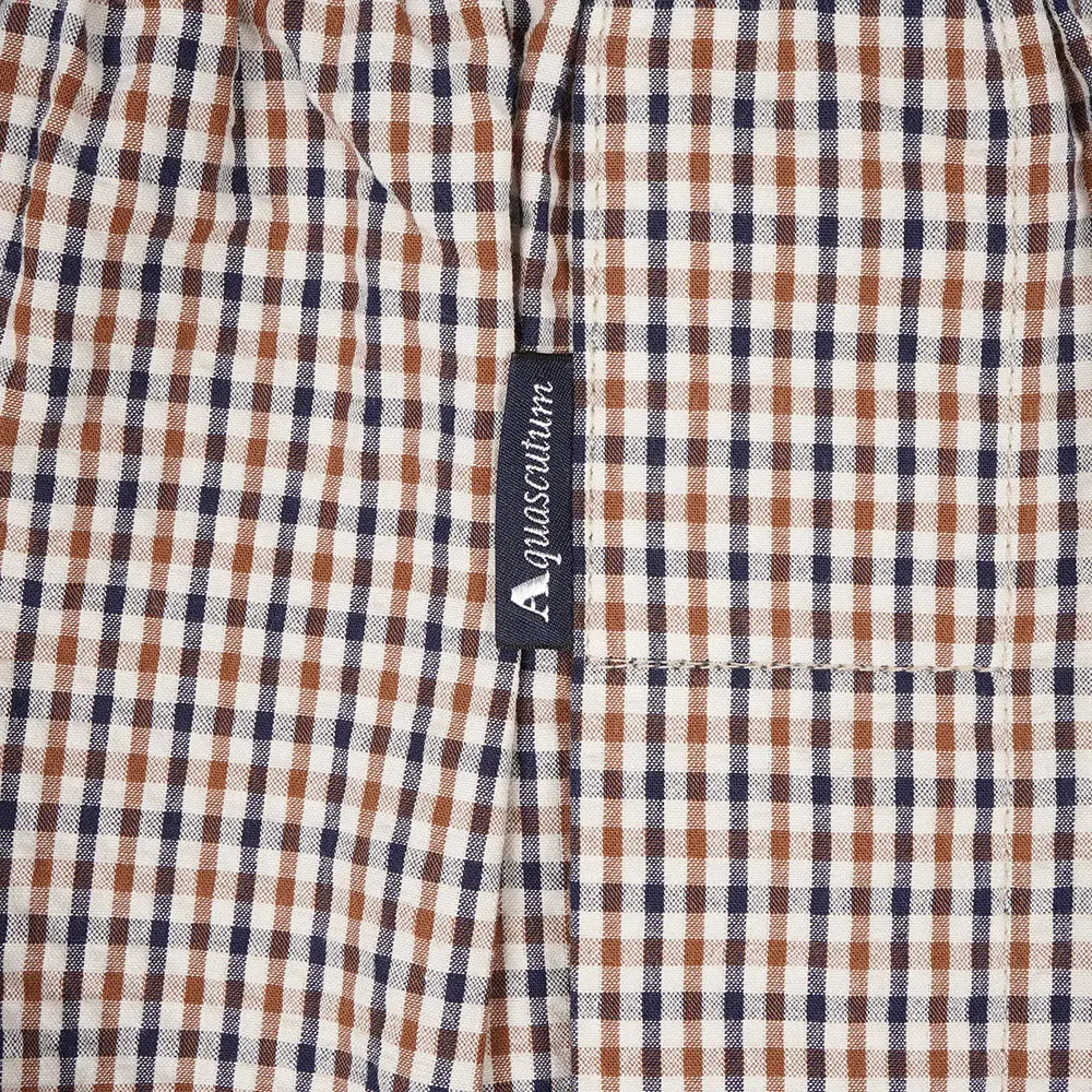 Aquascutum アクアスキュータム ステテコ サッカークラブチェック - ステテコ・ロングパンツ  RENOWNINX ONLINE SHOP