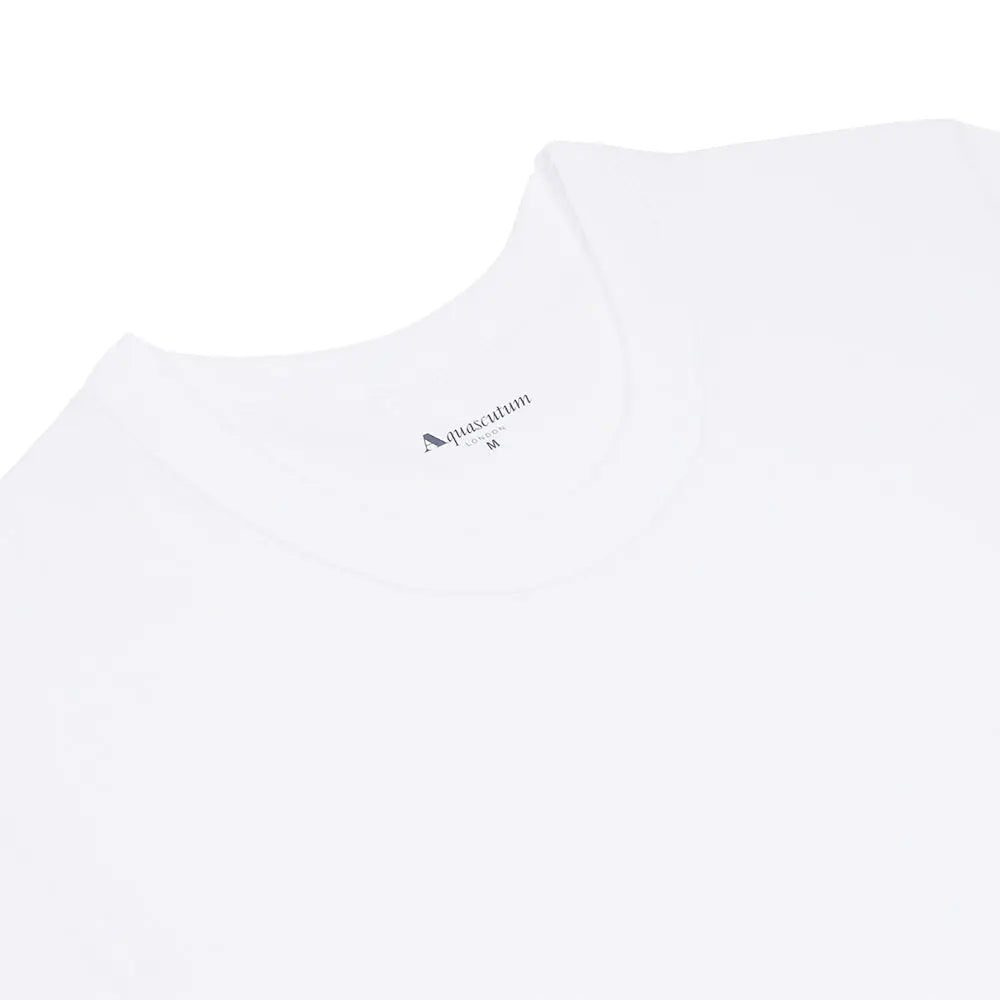 Aquascutum アクアスキュータム 半袖丸首 柔らか綿 - トップス  RENOWNINX ONLINE SHOP