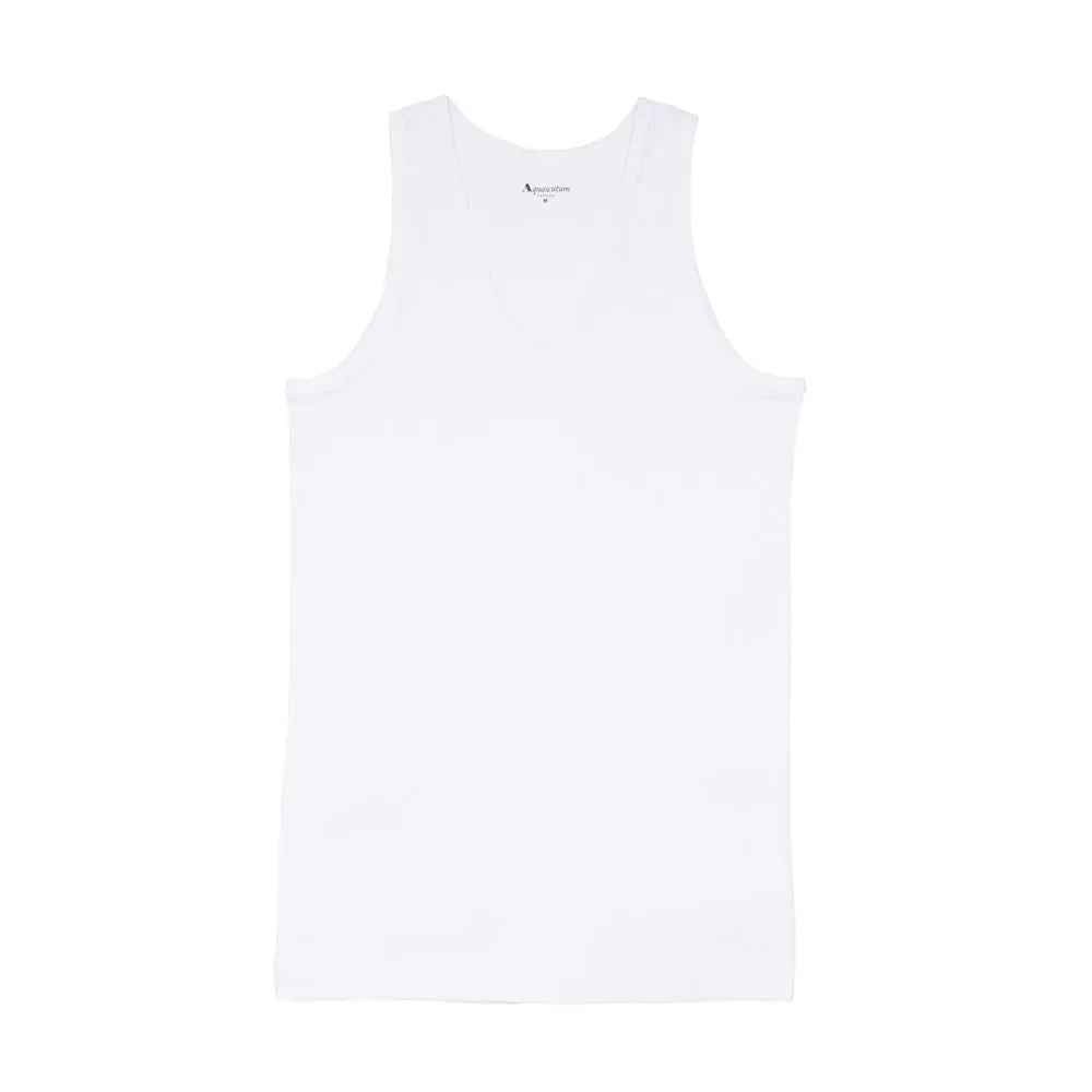 Aquascutum アクアスキュータム ランニング 柔らか綿 - トップス White / LL RENOWNINX ONLINE SHOP
