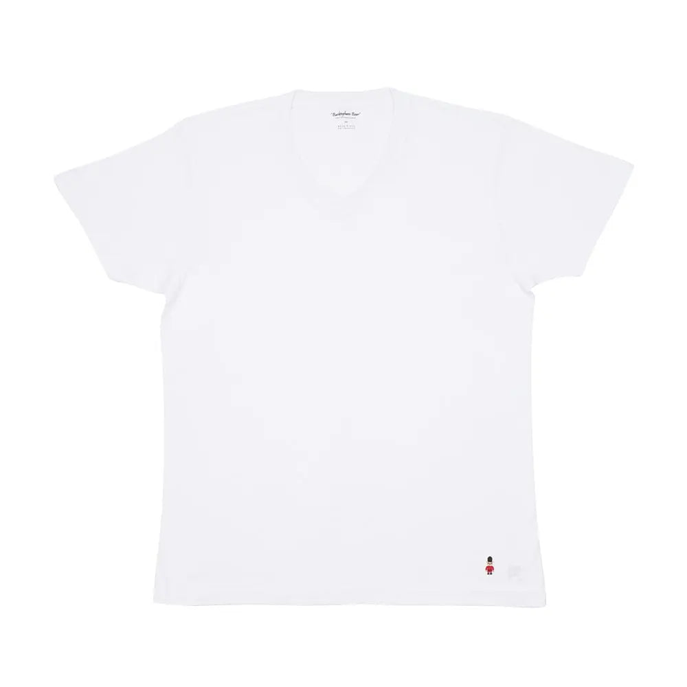 MACKINTOSH PHILOSOPHY マッキントッシュ フィロソフィー VTシャツ 綿モダール バッキンガムベアワッペン - トップス White / LL RENOWNINX ONLINE SHOP
