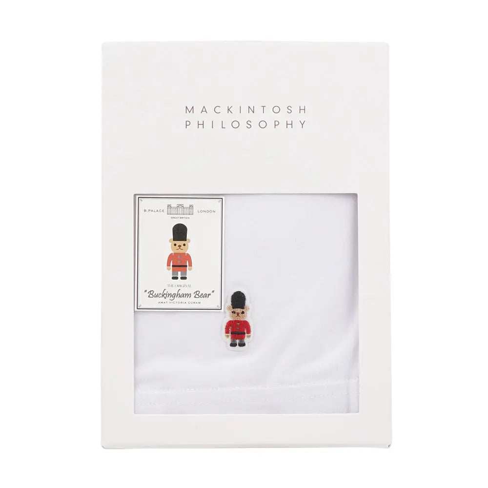 MACKINTOSH PHILOSOPHY マッキントッシュ フィロソフィー VTシャツ 綿モダール バッキンガムベアワッペン - トップス RENOWNINX ONLINE SHOP