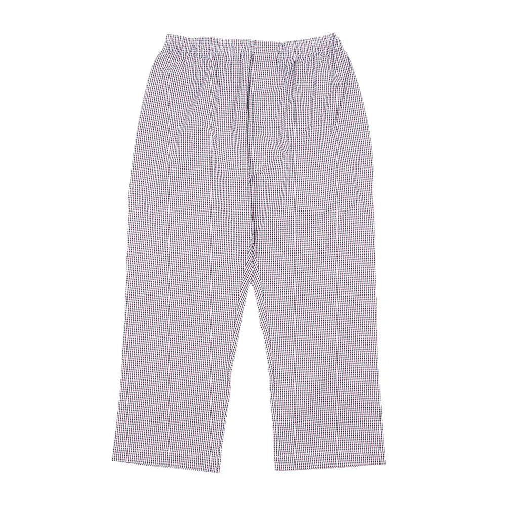 Aquascutum アクアスキュータム パジャマ コンパクトサッカーミニチェック8分袖8分パンツ - パジャマ RENOWNINX ONLINE SHOP