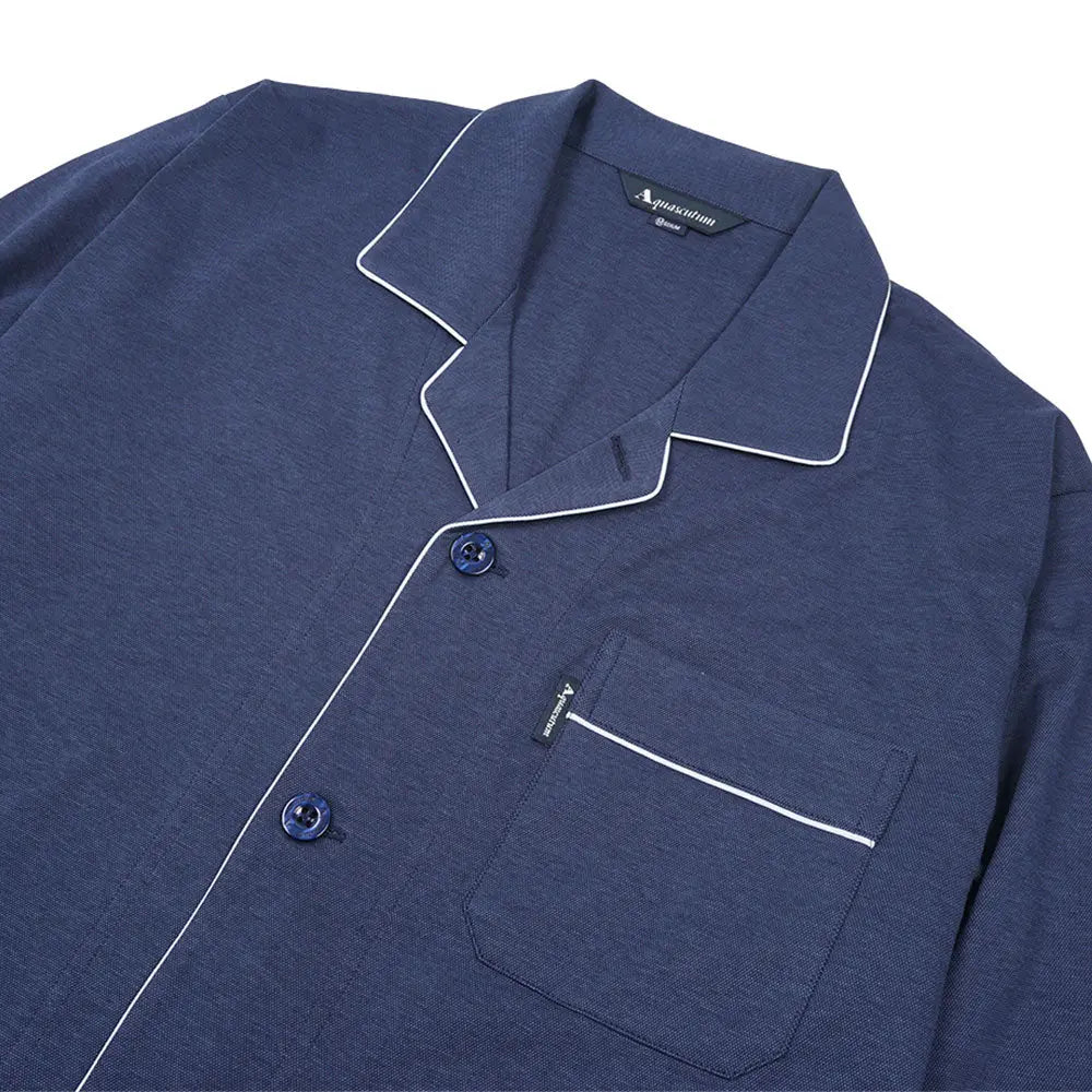 Aquascutum アクアスキュータム パジャマ リキッドコットンバーズアイ - パジャマ  RENOWNINX ONLINE SHOP