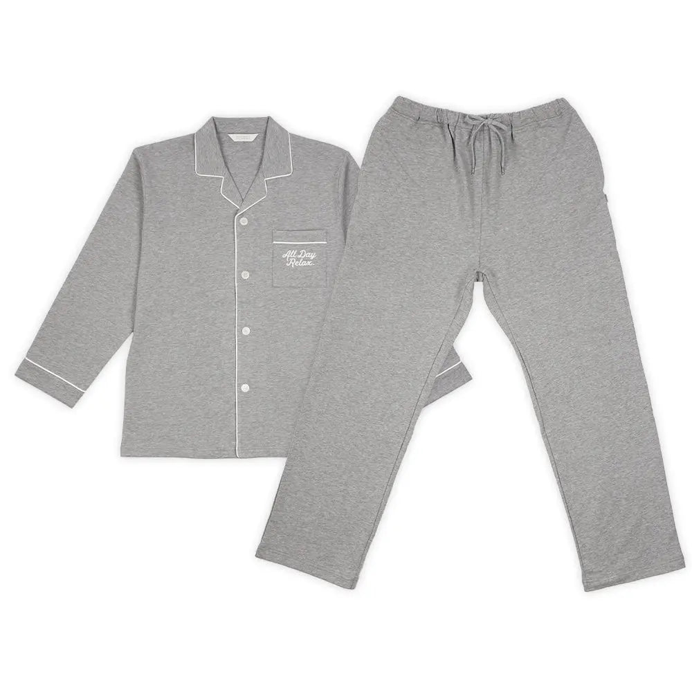 MACKINTOSH PHILOSOPHY マッキントッシュ フィロソフィー パジャマ 綿モダールインレイ無地 - パジャマ Gray-L RENOWNINX ONLINE SHOP