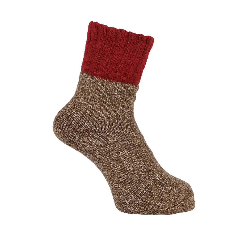 Aquascutum アクアスキュータム ソックス 内側シルクルームソックス - ルームウェアシューズ Brown / 24-26 RENOWNINX ONLINE SHOP