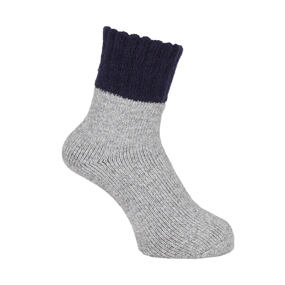 Aquascutum アクアスキュータム ソックス 内側シルクルームソックス - ルームウェアシューズ Light Gray / 24-26 RENOWNINX ONLINE SHOP