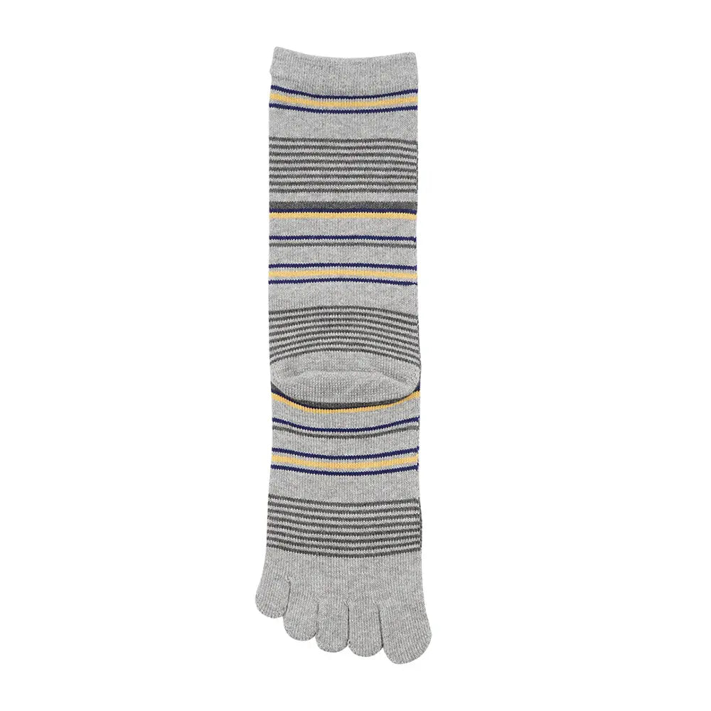 Aquascutum アクアスキュータム ニューライン ソックス 5本指ボーダークルー - カジュアルソックス  RENOWNINX ONLINE SHOP