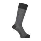 Aquascutum アクアスキュータム ニューライン ソックス ドライジャガードストライプ - ビジネスソックス Black / 25-27 RENOWNINX ONLINE SHOP