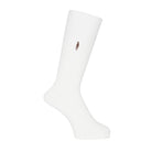 MACKINTOSH LONDON マッキントッシュ ロンドン ソックス ワンポイント刺繍 - カジュアルソックス Off White / 27-29 RENOWNINX ONLINE SHOP