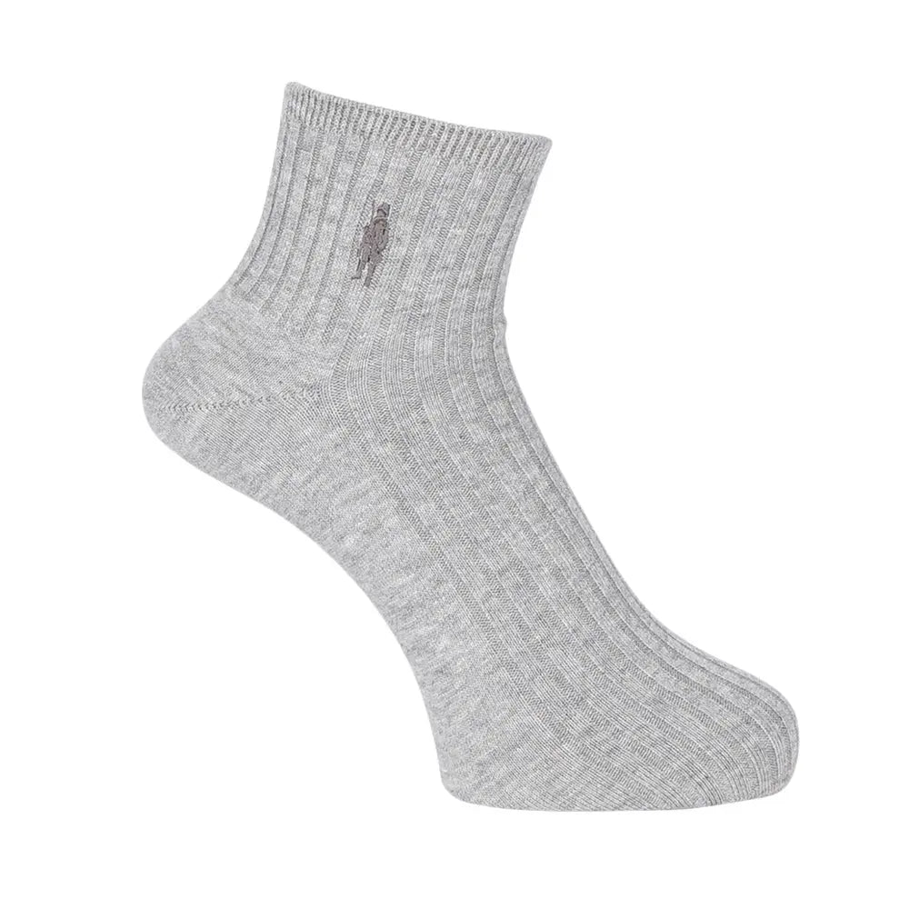MACKINTOSH LONDON マッキントッシュ ロンドン ソックス ワンポイント刺繍 ショート - カジュアルソックス Light Gray / 27-29 RENOWNINX ONLINE SHOP